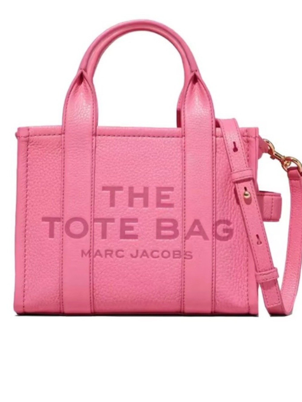 🌸Marc Jacobs Crossbody The Tote Bag Candy Pink 675🌸